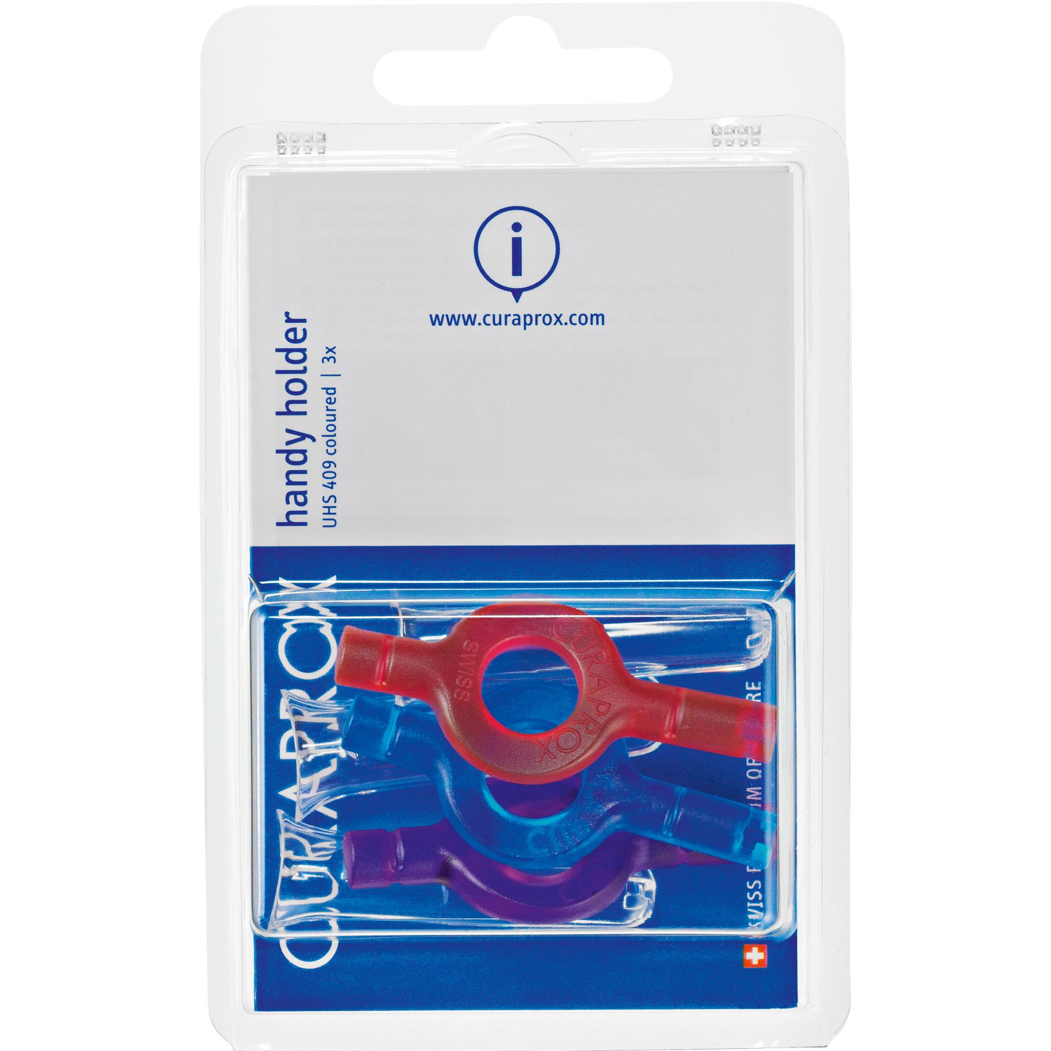 Thumbnail - Curaprox, Interdentalbürste, Halter Handy, blau (3 x, 3 mm)