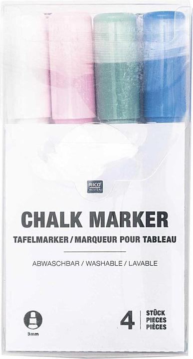 Produktbild Rico Design Kreidemarker Pastell (4 x)