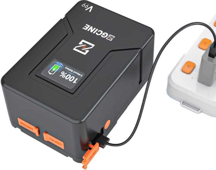 Actual product image ZGCine V-Mount Battery 99WH V-Series (ZG-V99) (27ZGV990000000) (Camera battery)