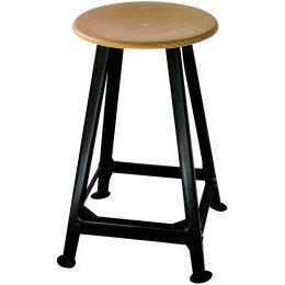 K.A.B., Hocker + Pouf, Bandstahl-Hocker 4 Beine, H600 mm