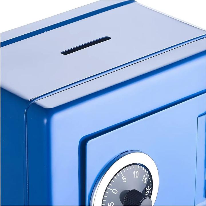 Actual product image Goki Safe metal blue