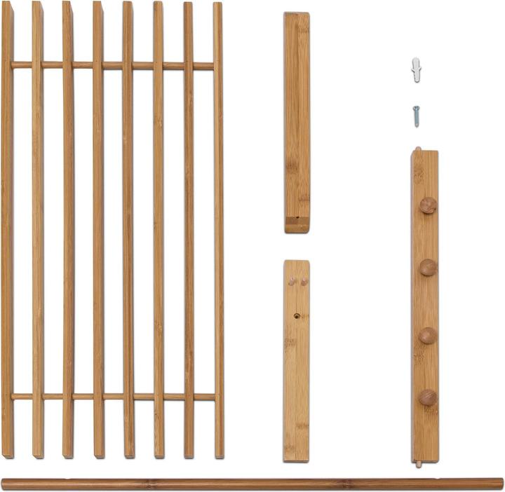 Actual product image Relaxdays Wandgarderobe