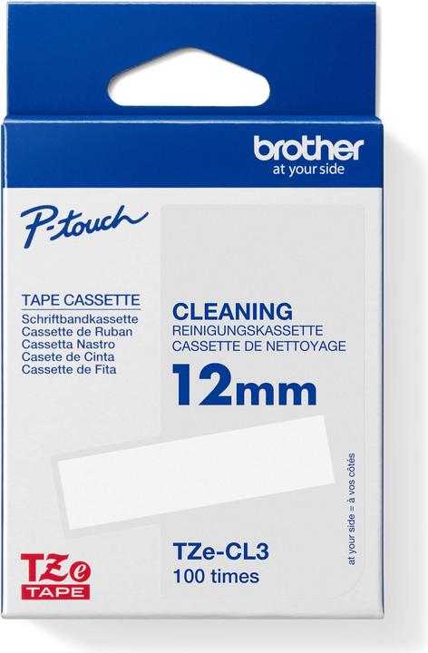 Produktbild Brother Tzecl3 12-Mm-Bandkassette (Kopfreinigung) (1.20 cm, Schwarz)