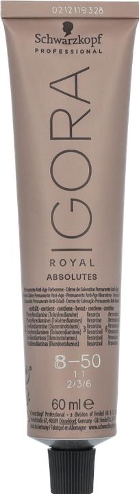 Immagine prodotto Schwarzkopf Professional Igora Royal - 8-50 Biondo Chiaro Oro Naturale (Biondismo, Oro)