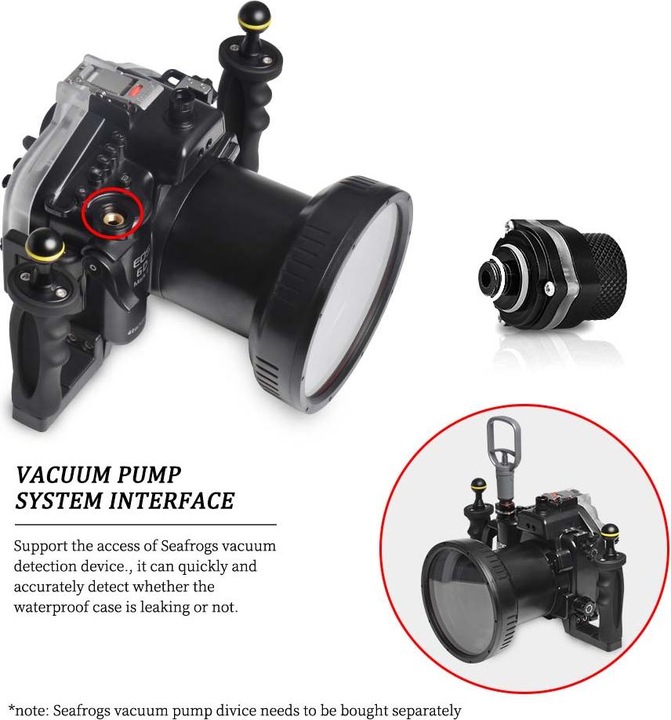 Actual product image Seafrogs SC-29 (Underwater housing, EOS 6D Mark II)