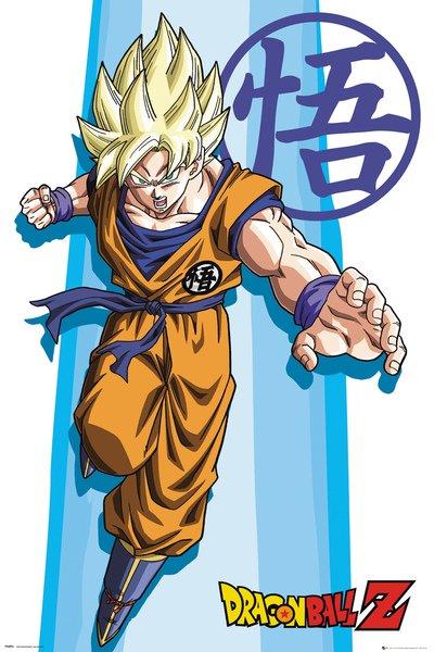 Produktbild GB Eye Dragon Ball - SS Goku (91.5 x 61 cm)