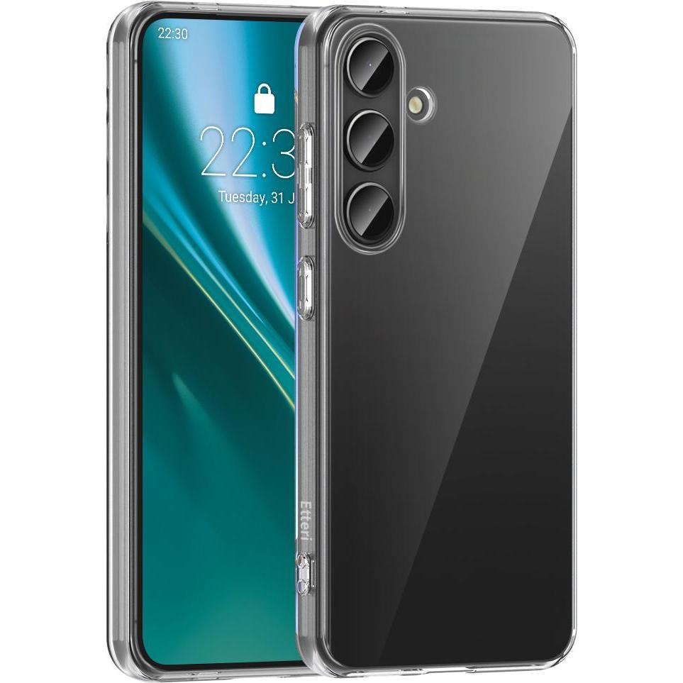 Etteri Klarsichthülle für Samsung Galaxy S24 (Samsung Galaxy S24+), Smartphone Hülle