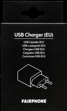 Actual product image Fairphone 3 Charger EU (18 W)