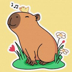 Produktbild Ideyka Malen nach Zahlen - Capybara hört ein Lied