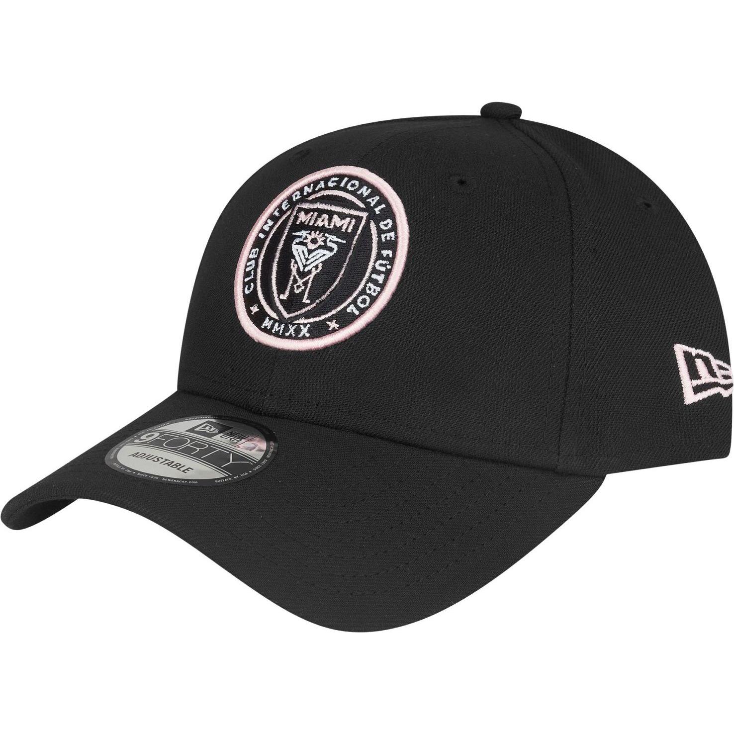 New Era, Herren, Cap, 9Forty Mls Inter Miami, Schwarz