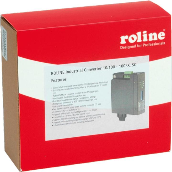 Produktbild Roline Industrie Konverter RJ-45, SC (Konverter)