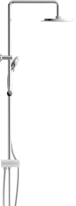 Produktbild Schütte Regendusche Bad AQUASTAR Überkopfbrause-Set Chrom Weiss Ablage Duschsystem Regenbrause 60500