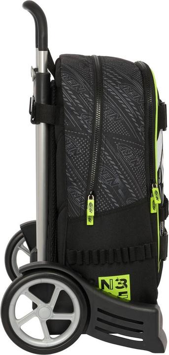 Produktbild Nerf Schulrucksack mit Rädern Get ready Schwarz 31 x 44 x 17 cm
