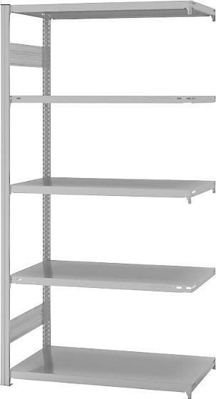 Actual product image eurokraft pro System boltless shelving, medium-heavy construction, plastic coated