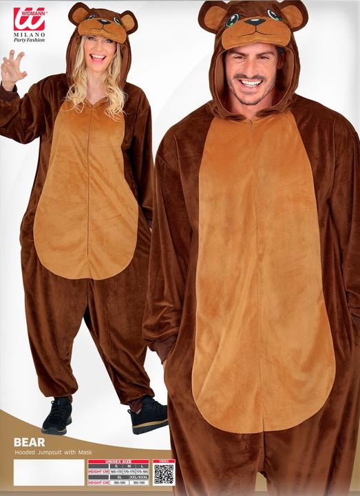 Produktbild Widmann Bär Onesie Plüschkostüm (S)