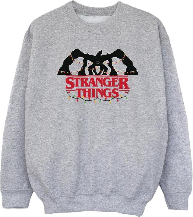 Produktbild Netflix Stranger Things Demogorgon Christmas Lights Sweatshirt Mädchen (128)