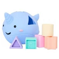 Jellystone Designs Silikon-Formsortierer in Form eines See-Narwals