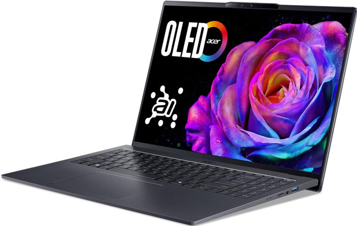 Actual product image Acer Swift Go 16 OLED (16", 1000 GB, 16 GB, DE, Intel Core Ultra 7 255H)
