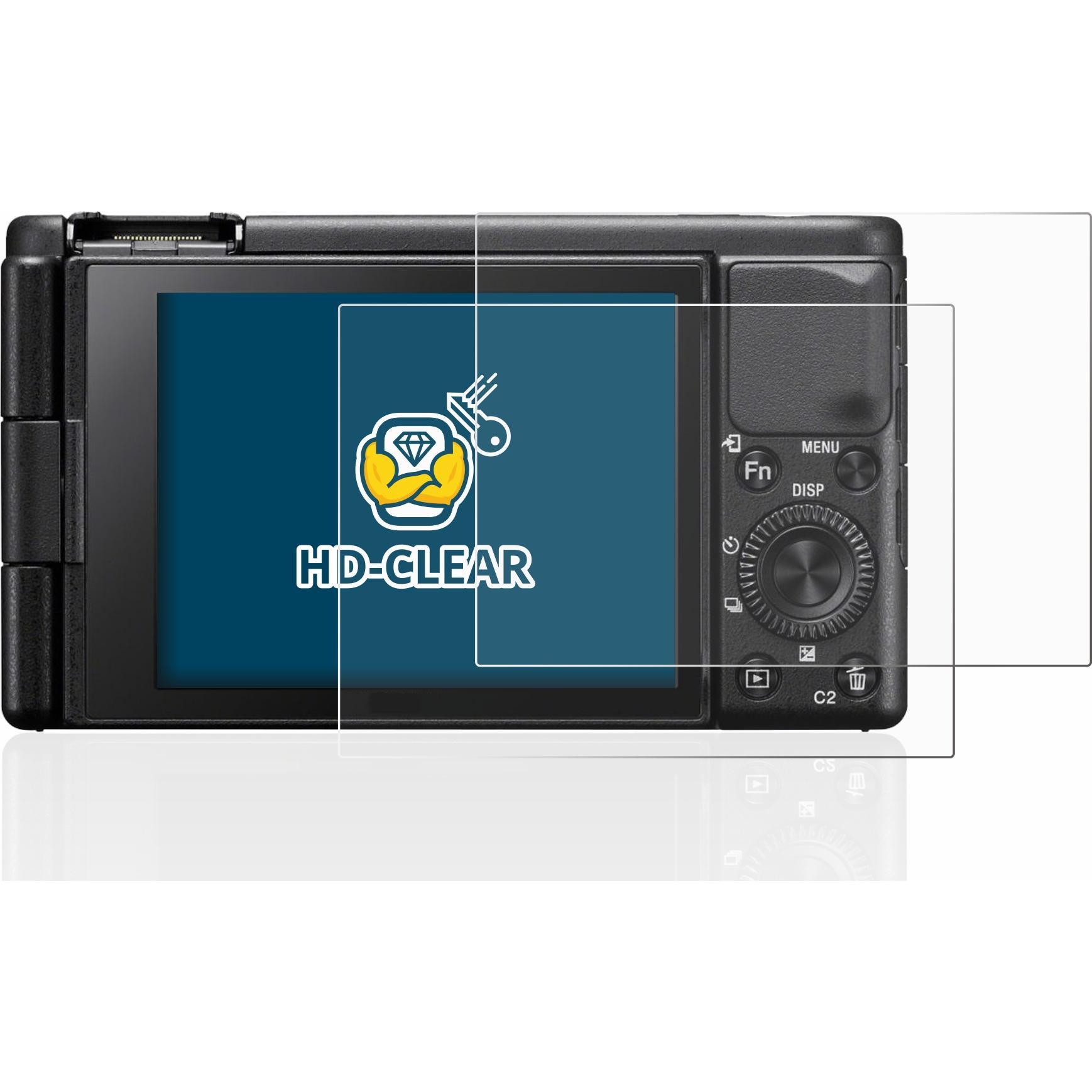 Thumbnail - BROTECT Schutzfolie Displayschutz Klar (Displayschutz, ZV-1), Kameraschutz, Transparent