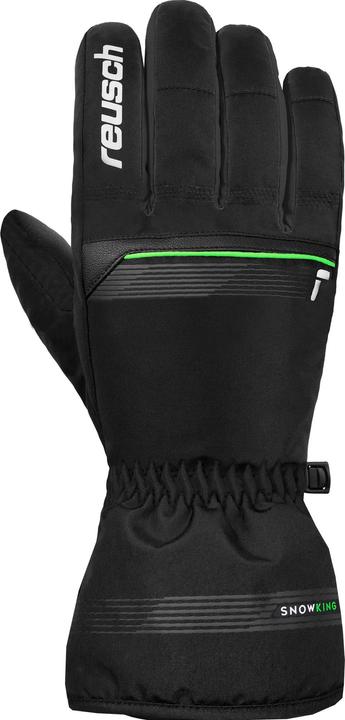 Black, Neon Green
