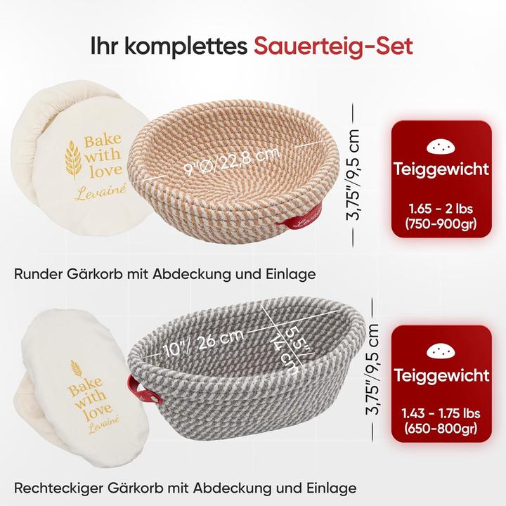 Produktbild Gärkörbchen-Set