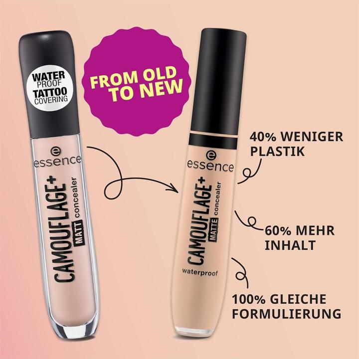 Produktbild essence CAMOUFLAGE+ MATTE concealer (200)