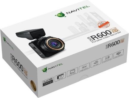 Actual product image Navitel R600 Qhd (Built-in display, Built-in microphone, Bluetooth, Rechargeable battery, Accelerometer, QUHD)