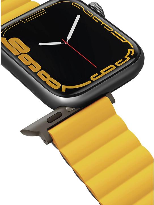 Produktbild Uniq pasek Revix Apple Watch Series 1/2/3/4/5/6/7/8/SE/SE2/Ultra 42/44/45/49mm. Reversible Magnetic (49 mm, 42 mm, 44 mm, 45 mm, Edelstahl, Silikon)