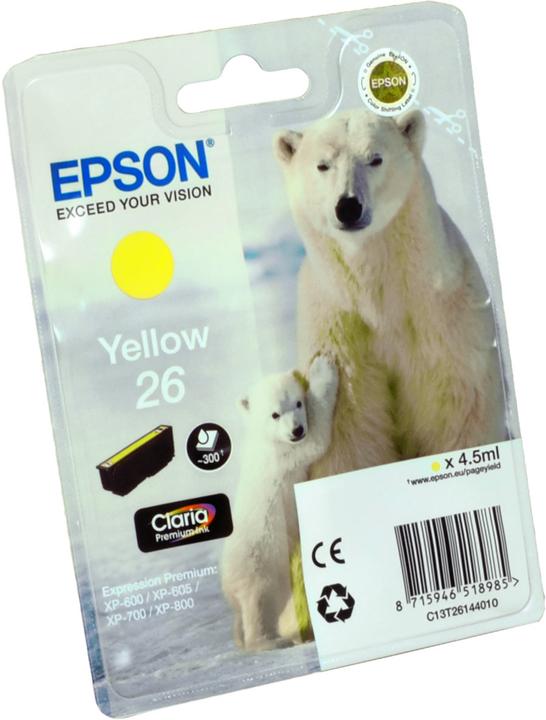 Immagine prodotto Epson 26 Claria Premium (Y)