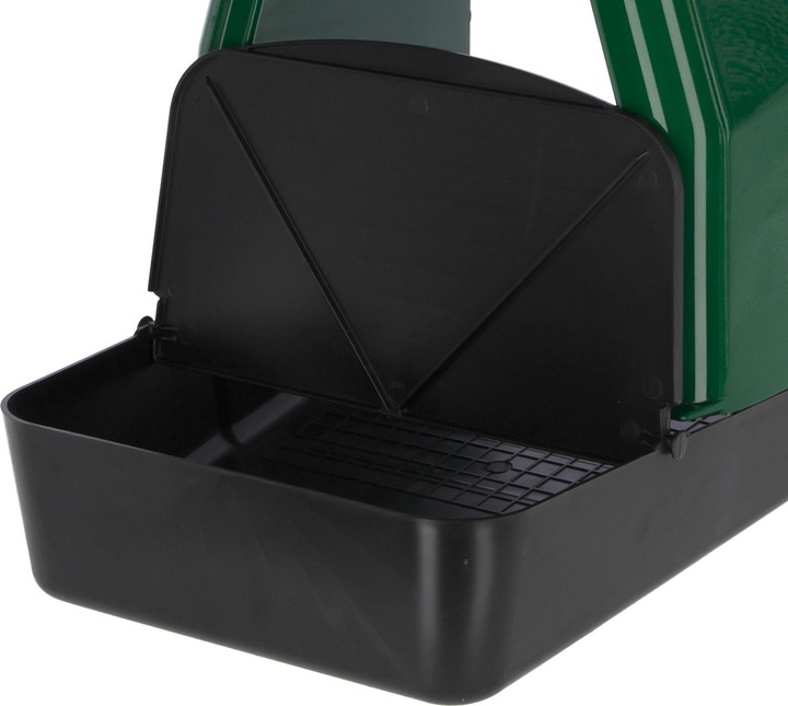 Actual product image Magni Kerbl chicken laying nest made of plastic (for chicken coop, inclined bottom, with inspection flap