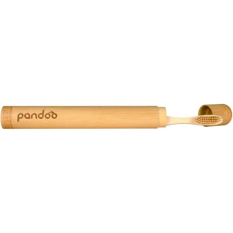 Thumbnail - Pandoo, Zubehör Zahnpflege, Zahnbürsten-Etui braun, 21,3 cm (Zahnbürsten Etui)