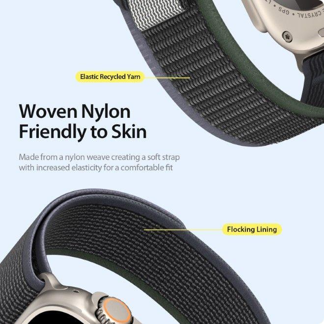 Immagine prodotto Dux Ducis Bracciale in nylon serie YJ (45 mm, 44 mm, 42 mm, Nylon)