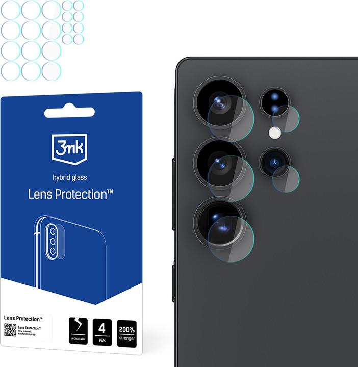 Actual product image 3MK SzkÅo na obiektyw aparatu Lens Protection na Samsung Galaxy S25 Ultra (Samsung Galaxy S25 Ultra)