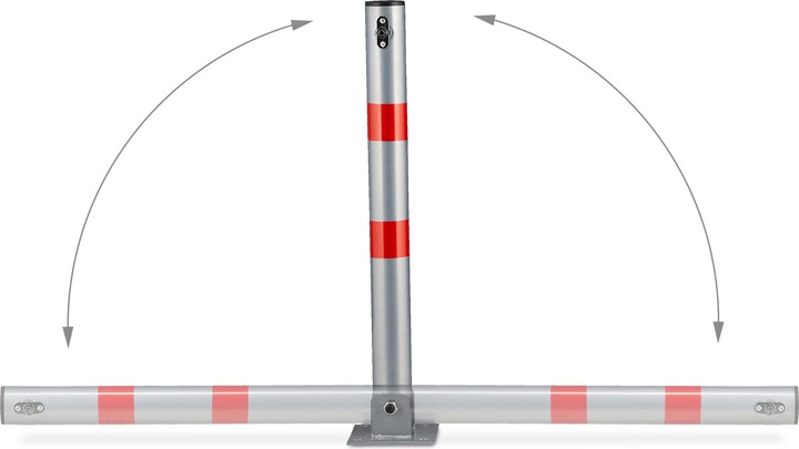 Actual product image Relaxdays Barrier posts