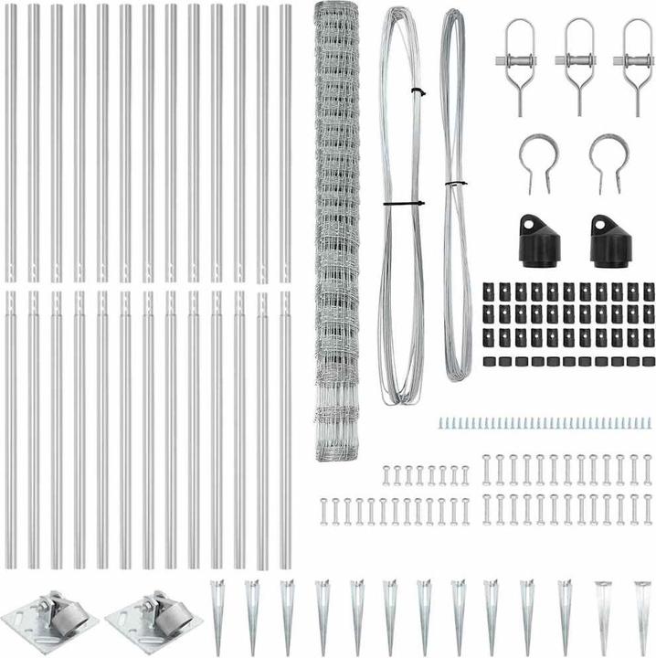 Produktbild vidaXL Outdoor-Zaunpfosten
