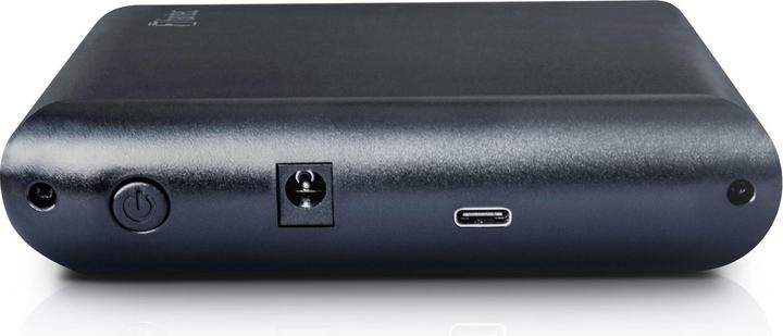 Immagine prodotto Fantec DB-F35U3 Contenitore per disco rigido esterno in alluminio nero (3.5")