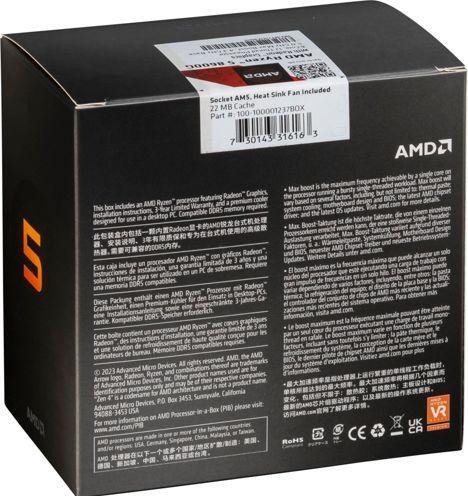 Productafbeelding AMD Ryzen 5 8600G (AM5, 4.30 GHz, 6 -Core)