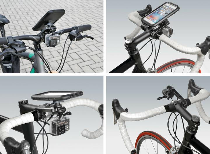 Produktbild AM Opti Halterung Lenker Handyhalterung und Action Cam (GoPro)