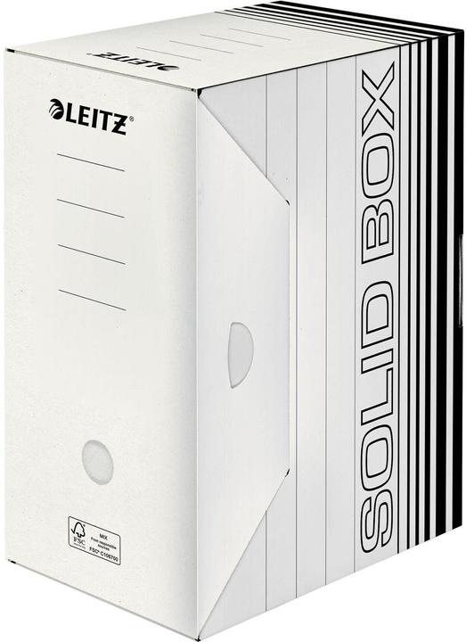 Immagine prodotto Leitz Scatola archivio Solid Box 6129 150 mm, DIN A4, per 1400 fogli, 10 pezzi, bianco (A4)
