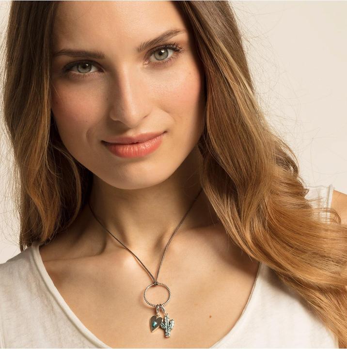 Produktbild Thomas Sabo Charm-Anhänger Kaktus türkis (Silber)