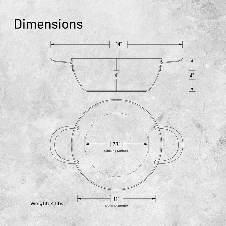 Image du produit de Buyer Élément minéral B (28 cm, Poêle à frire, Acier, Fer)