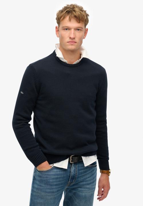 Image du produit Superdry Pull col rond en maille Cotton Classics (XXL)
