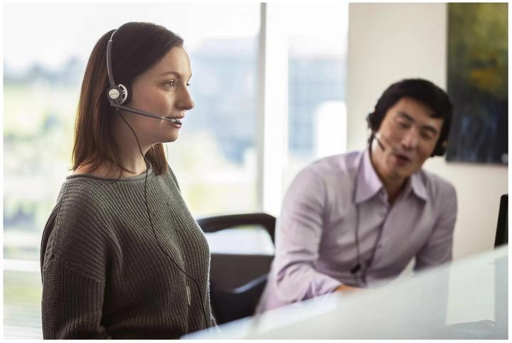 Actual product image Poly Encorepro Hw710 Single Ear (Cable, USB-A)