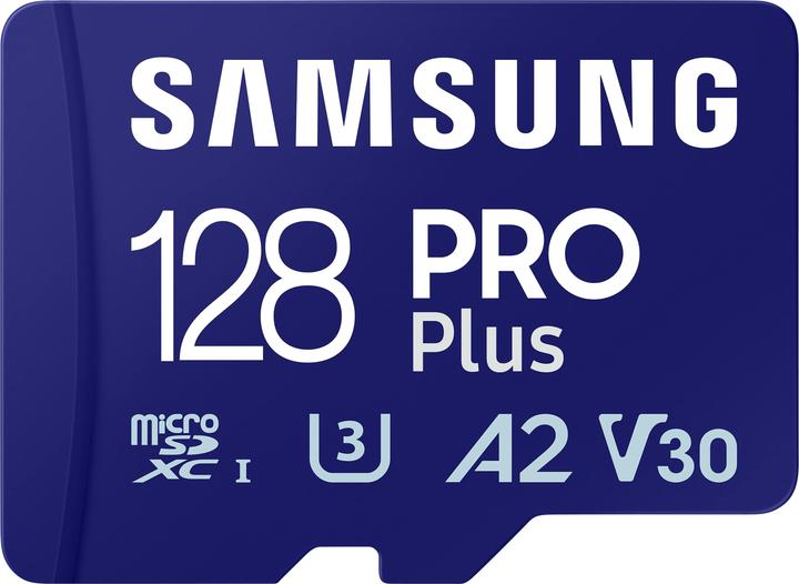 Produktbild Samsung PRO Plus (128 GB, microSDXC, U3, UHS-I)