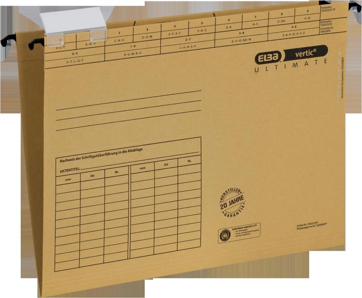 Produktbild Elba Hängemappe vertic ULTIMATE, A4, seitlich offen, 10er (A4, 10x)