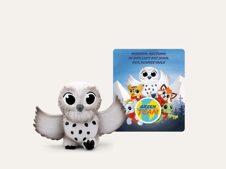 Immagine prodotto Tonies Audiosystem Hörfigur Green Team - Mission Rettung aus der Luft mit John, der Schnee-Eule (Tedesco)