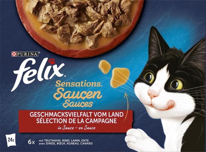 Produktbild Felix Sensations (Adult, 24 Stk., 2040 g)
