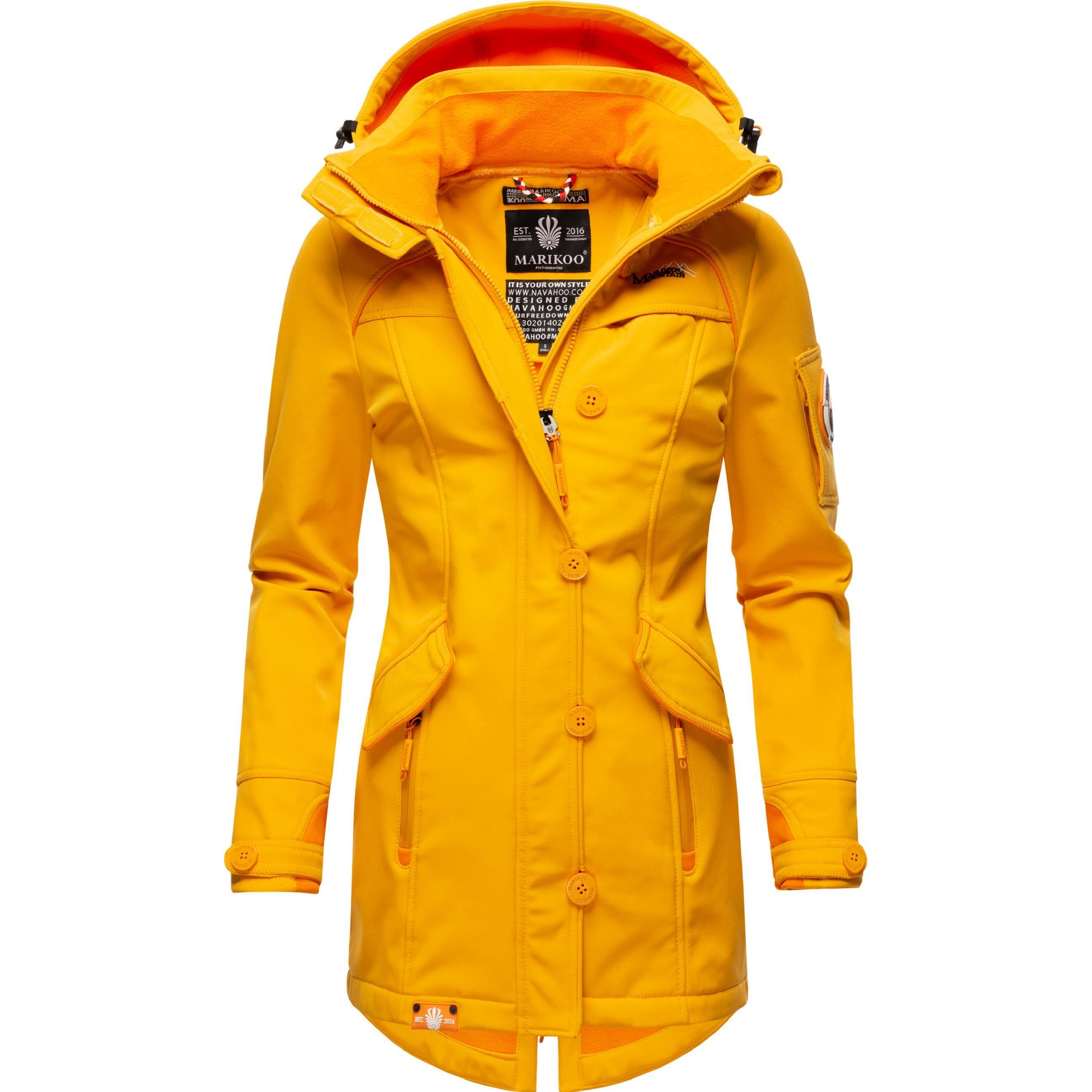 Marikoo, Damen, Jacke, Soulinaa (3XL), Gelb, 3XL