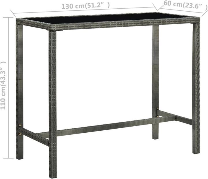 Immagine prodotto vidaXL Binti (130 x 60 x 110 cm)