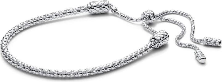 Immagine prodotto Pandora Bracciale Moments con chiusura scorrevole e borchie (28 cm, Argento 925)